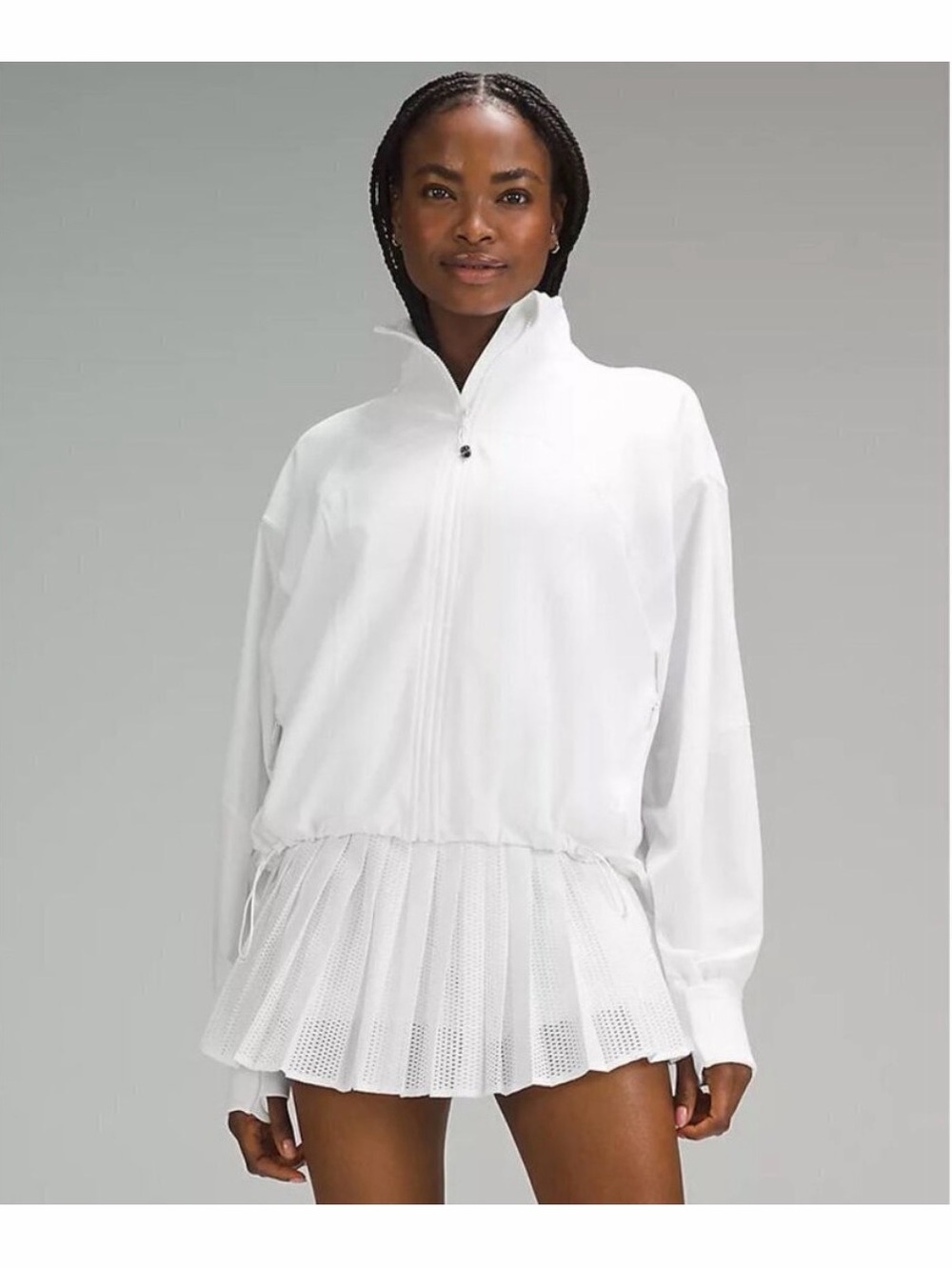 lululemon Define Relaxed-Fit Jacket *Luon White Size 12 NWT*